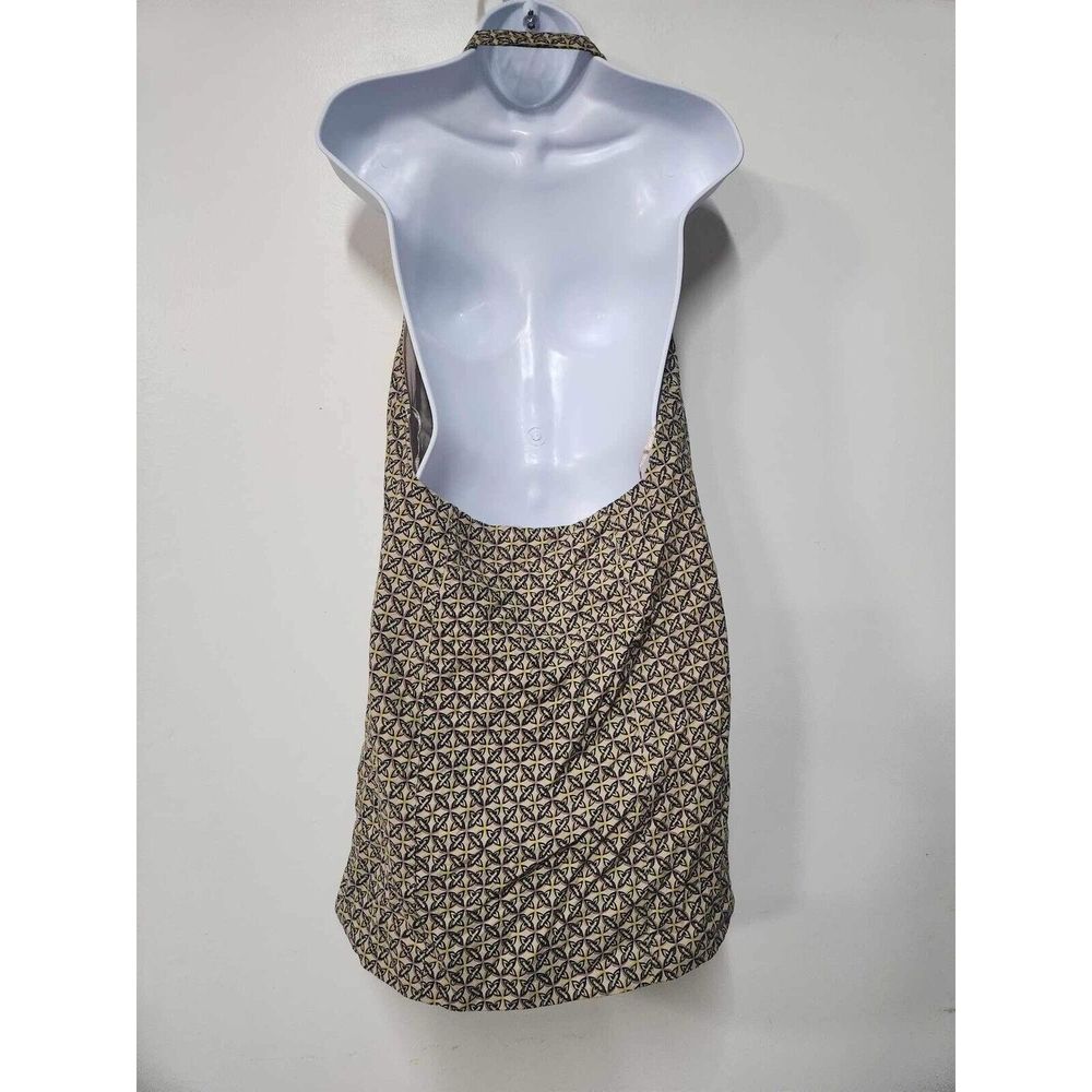 Free People Black and Cream Midi Dress - Picture 3 of 4
